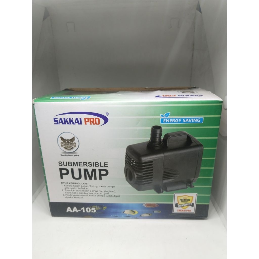 pompa air celup aquarium Sakai Pro AA-105