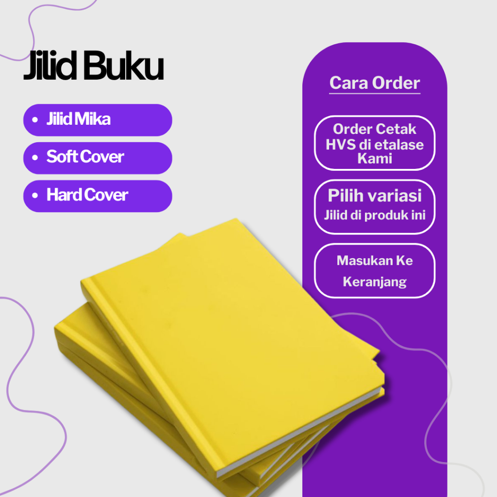 

Jilid Buku / Skripsi Ukuran A4, A5, A6