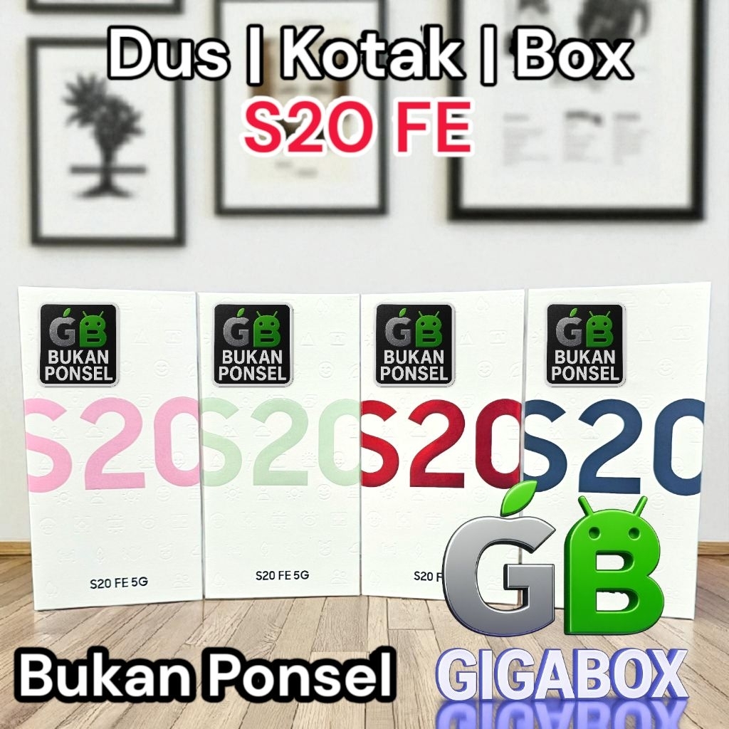 

Box Galaxy S20 FE Kardus Only Kotak Fullset Premium