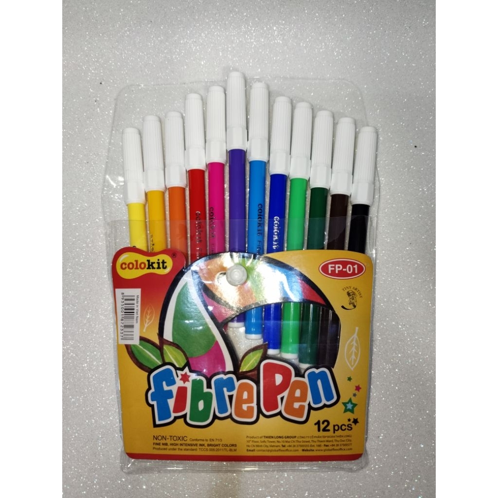 

FLEXOFFICE SPIDOL 12 WARNA COLOKIT FP-01