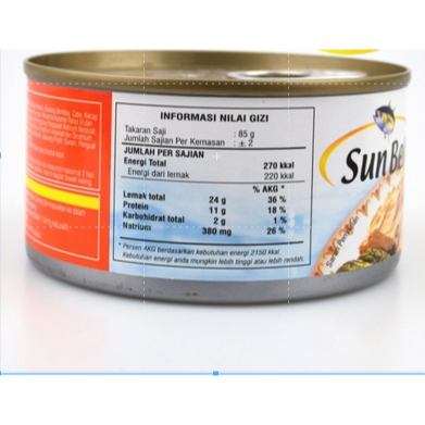 

qqq SUN BELL TUNA BUMBU NASI GORENG 185g