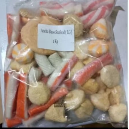 

Mix Seafoods 1kg atau 500gr frozen Seafoods mix