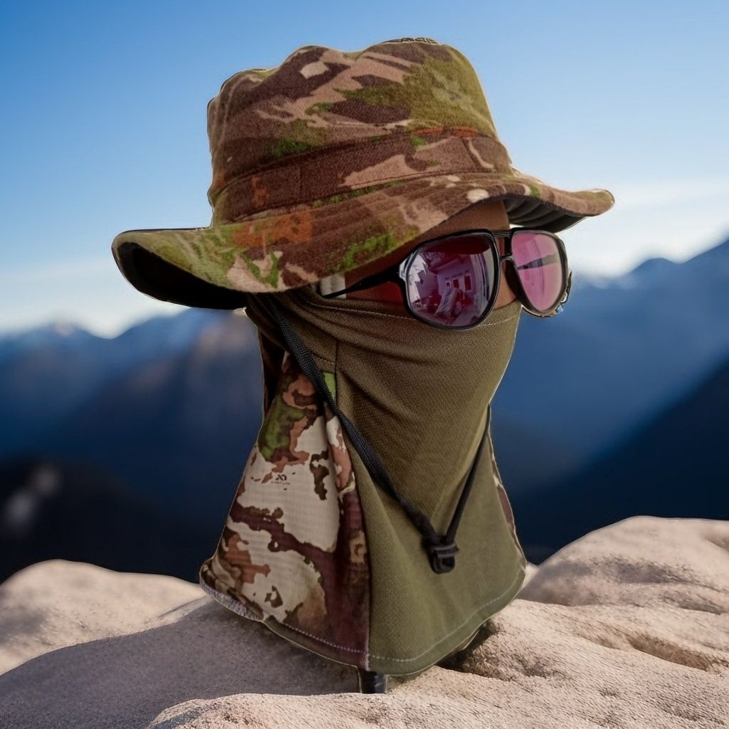 TOPI BUCKAT RIMBA OUTDOR/TOPI RIMBA GUNUNG/COD/TOPI RIMBA CAMO LIGIC IMPORT