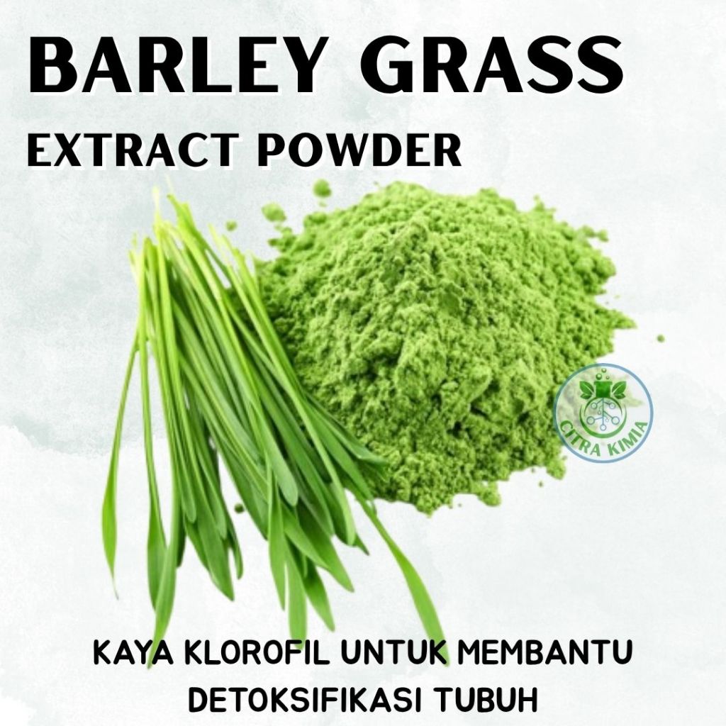 

Barley Grass Extract Powder 25gr – Ekstrak Rumput Barley Bubuk Superfood - Sumber Klorofil Alami