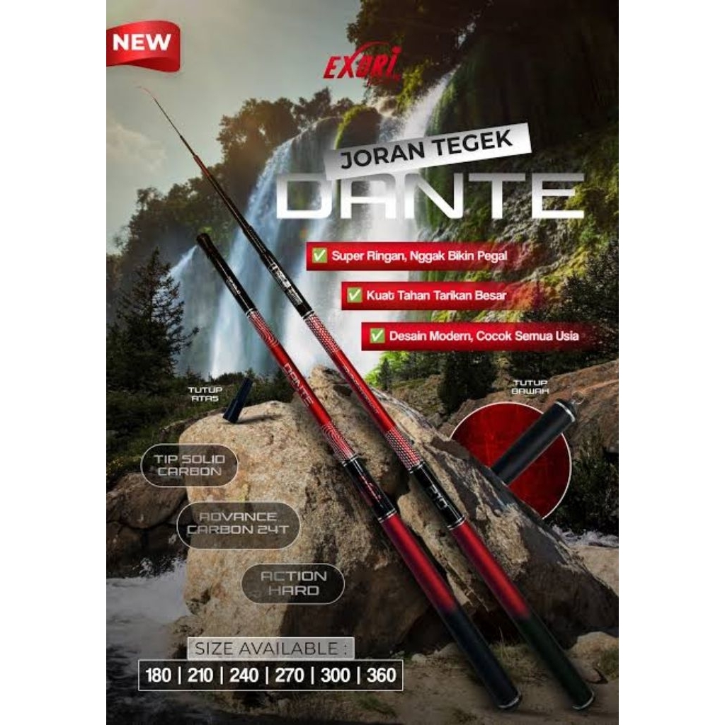 [JOURAN.IDN] Joran Tegek EXORI DANTE Ros Pendek