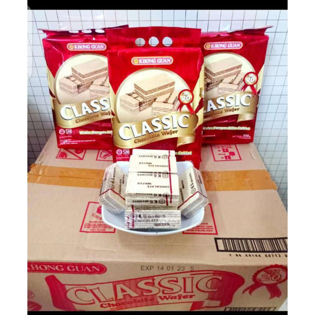 

wafer chocolate classic isi 20pcs