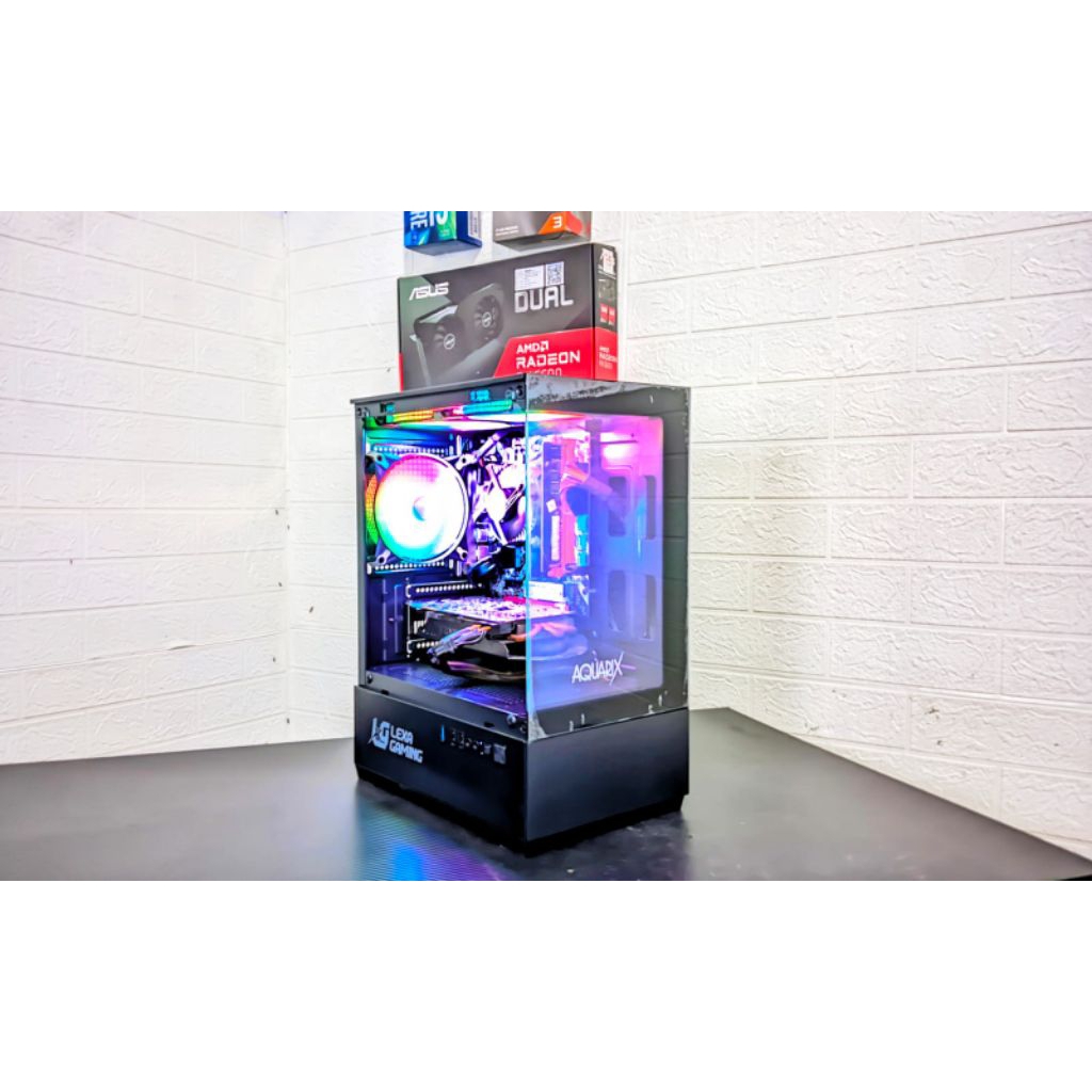 Intel i3 12100f/ram 16GB/GTX 1660 Super 6GB/SSD 256/PSU 500w