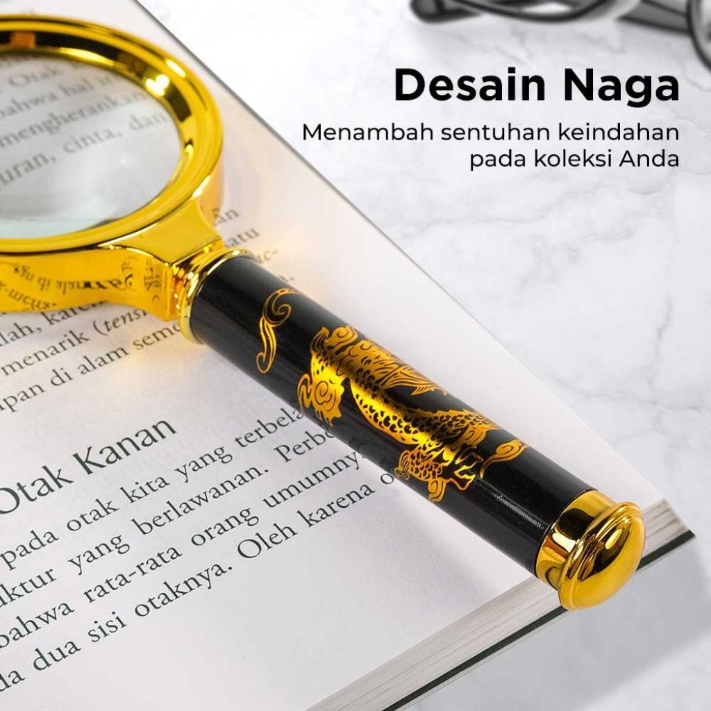 

kaca pembesar magnifier 10x untuk baca