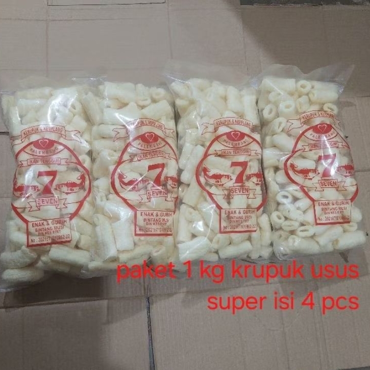 

PAKET 1 KG KRUPUK KEMPLANG USUS SUPER PALEMBANG ISI 4 PCS