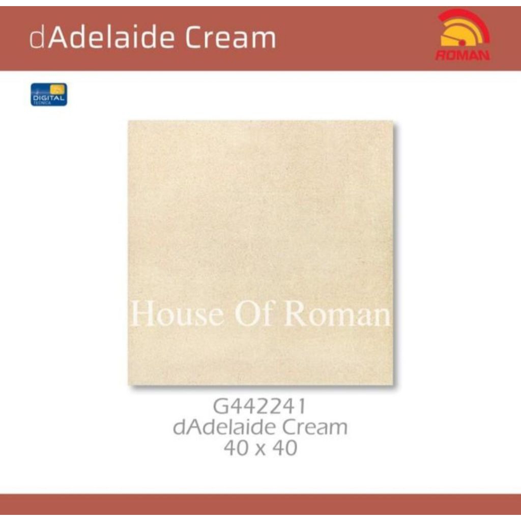 Roman Keramik G442241 Adelaide Cream 40x40 Kw1