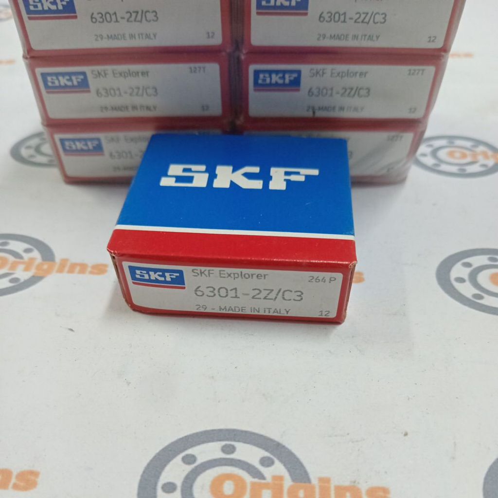 BEARING 6301 ZZ C3 SKF ORIGINAL 6301 2Z/C3
