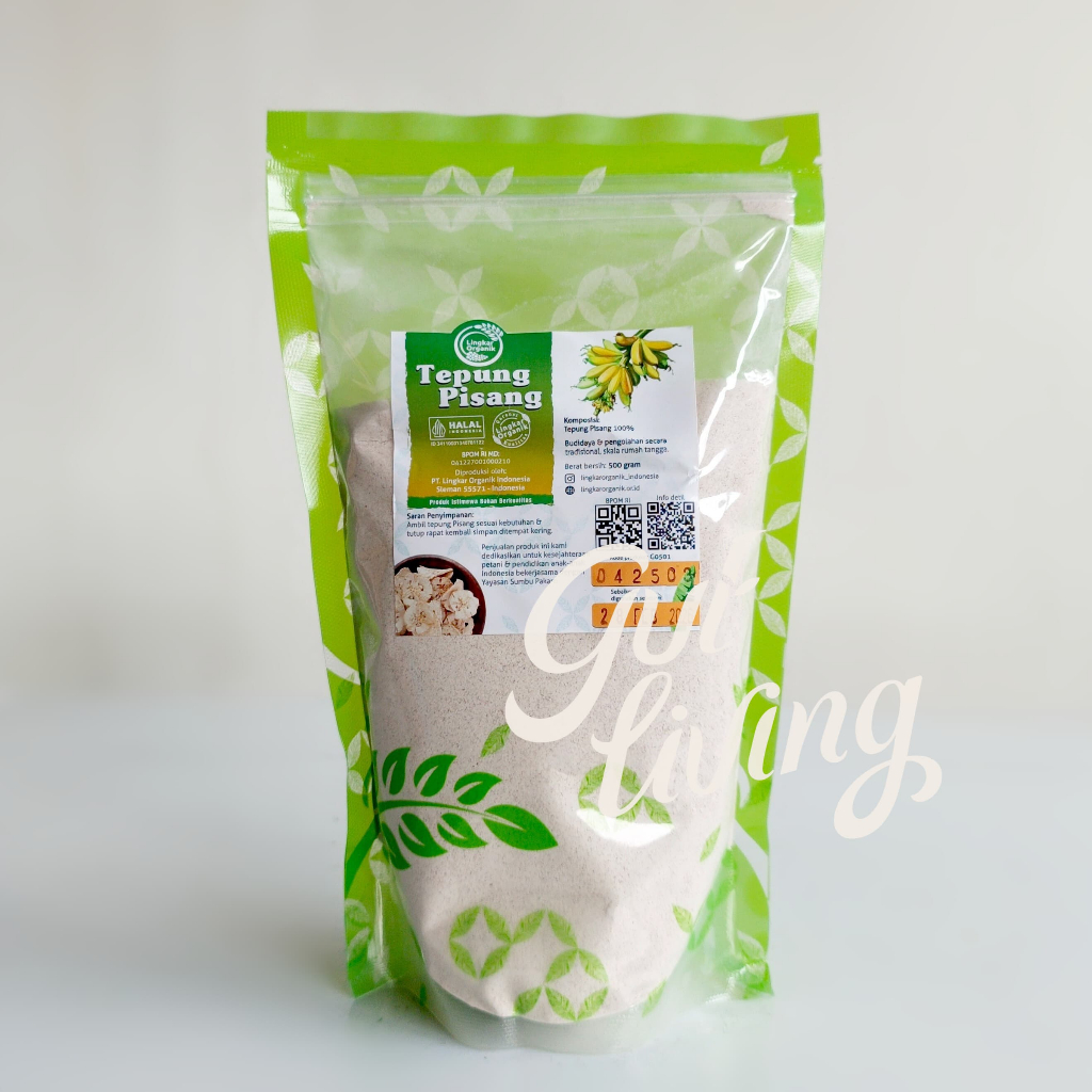 

Tepung Pisang Lingkar Organik