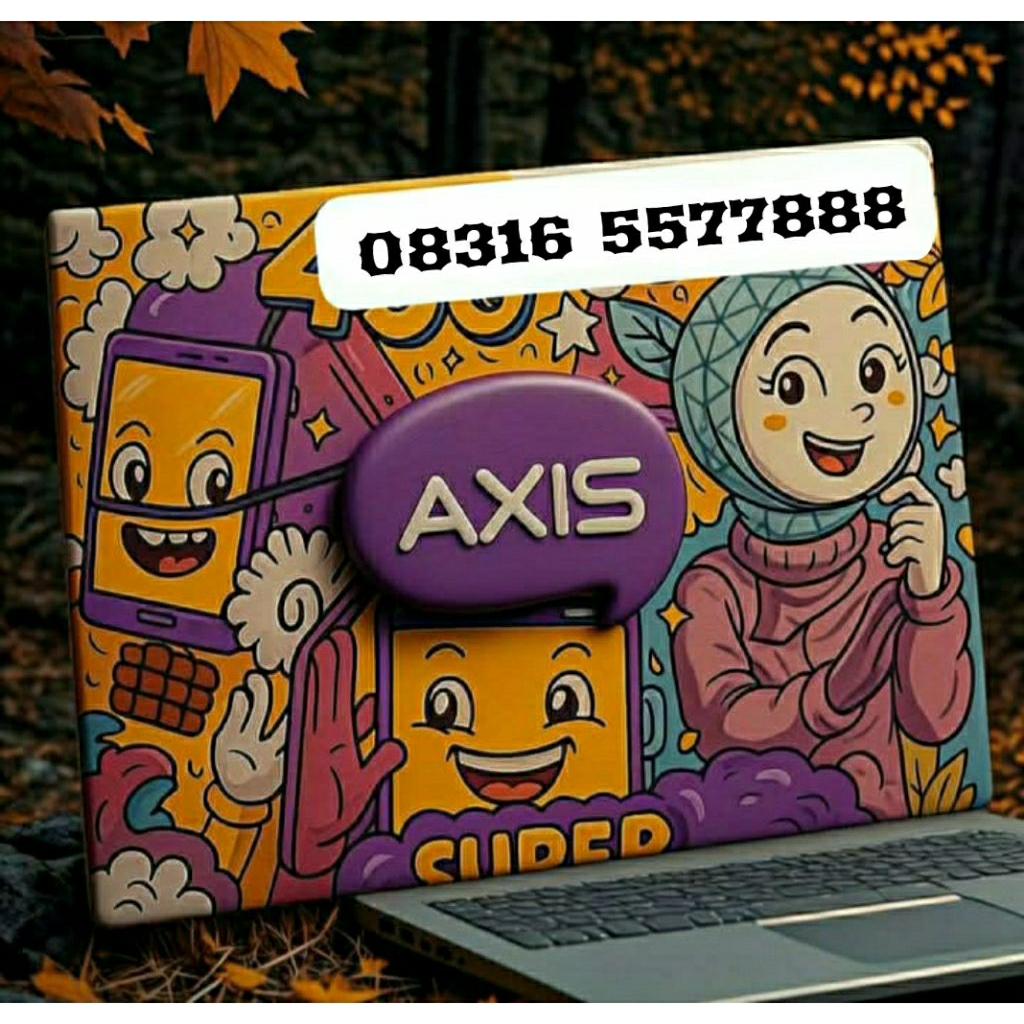 AXIS NOMOR CANTIK NAIK URUT 888 7888 77888 577888 5577888