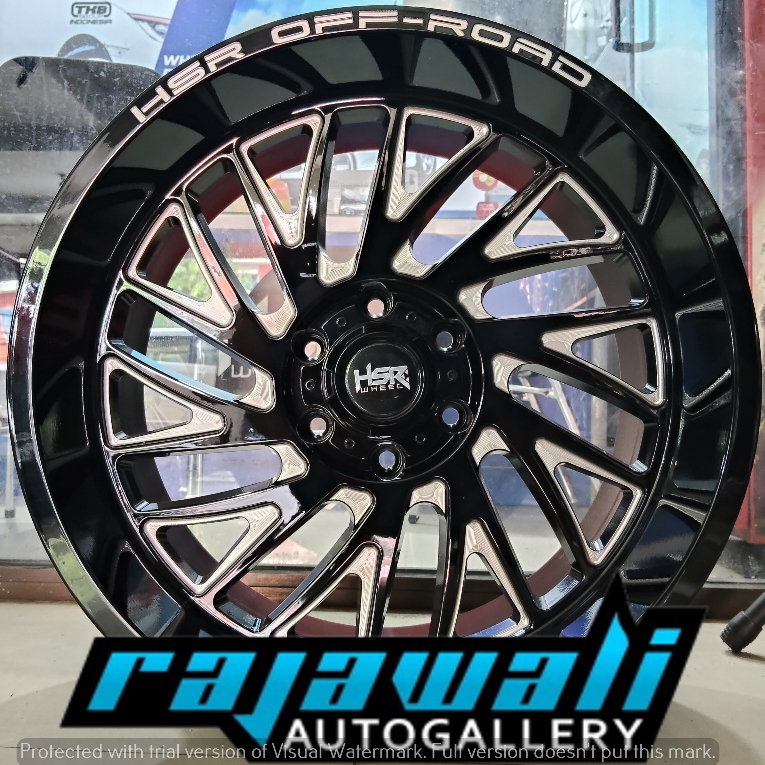 VELG HSR FG DODOLA RING 20 BUAT MOBIL PAJERO FORTUNER FORD RAPTOR EVEREST HILUX