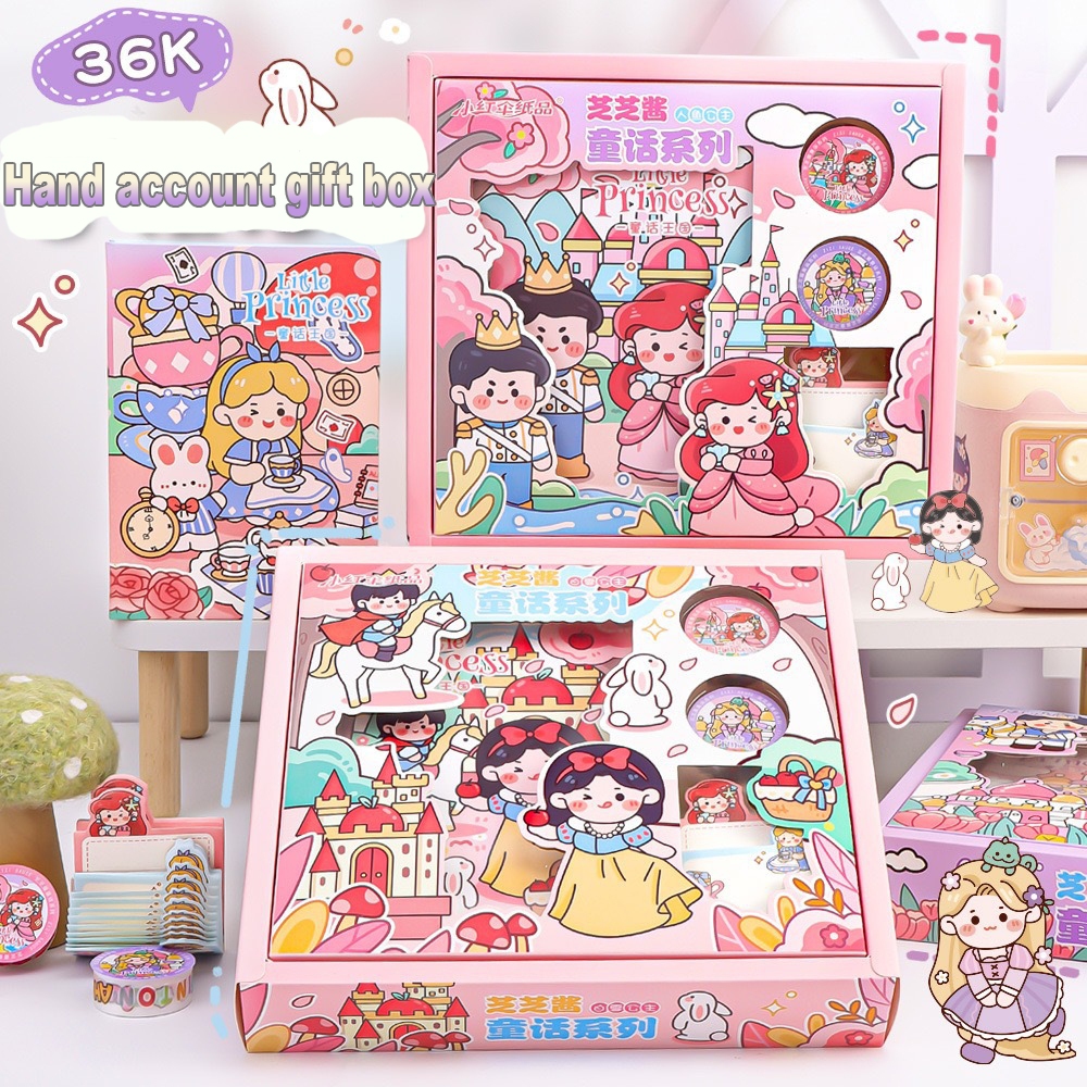 

Stiker Notebook 1 Set Box - Stiker Dekorasi Kartun Lucu untuk Diary, Buku, Planner