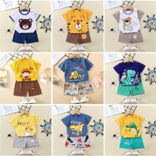 SETELAN BAJU ANAK PENDEK/BAJU SETELAN ANAK/SETELAN BAJU ANAK