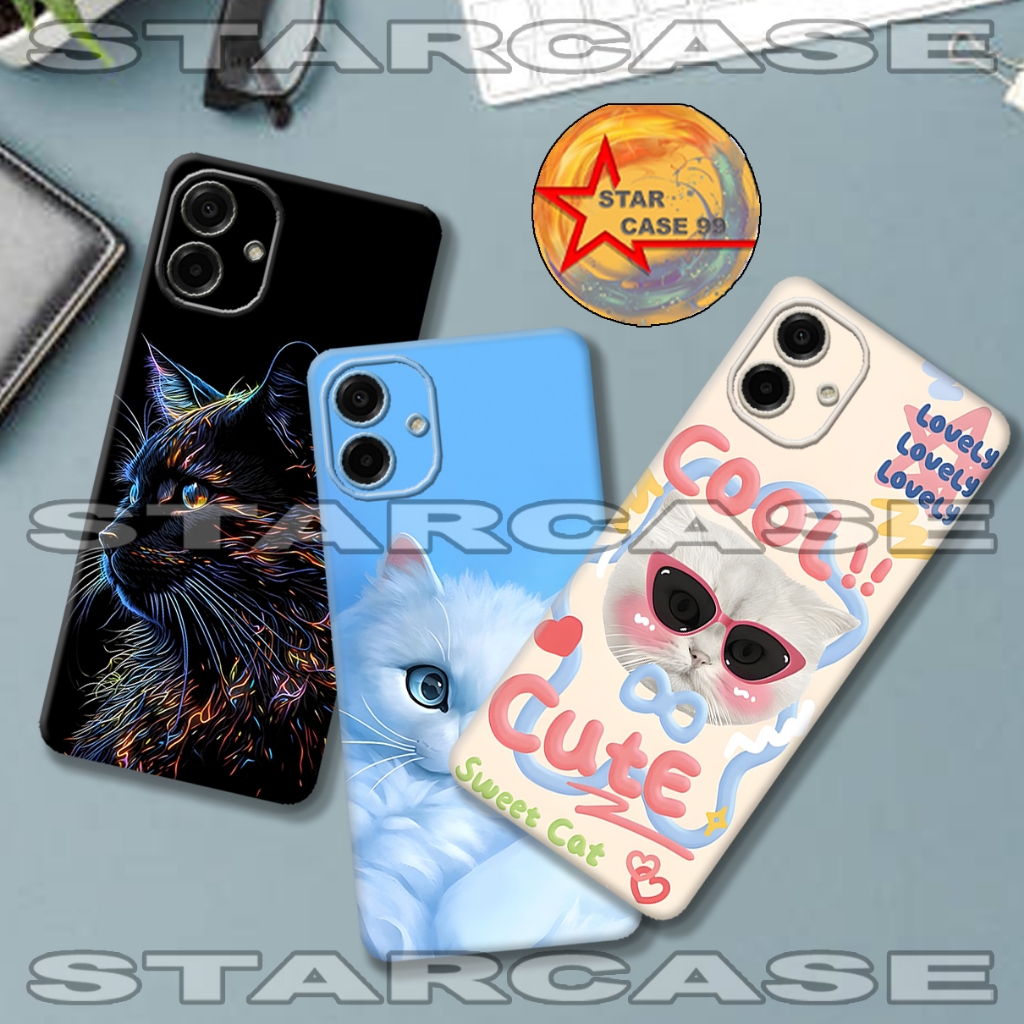 Softcase karet samsung a07/S8/Motif/casing samsung a07/case hp samsung a07