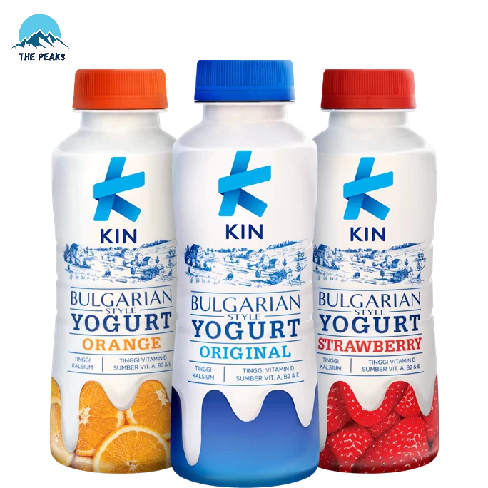 

(The Habit) Kin Bulgarian Yoghurt 200ml blueberry strawberry orange leci black