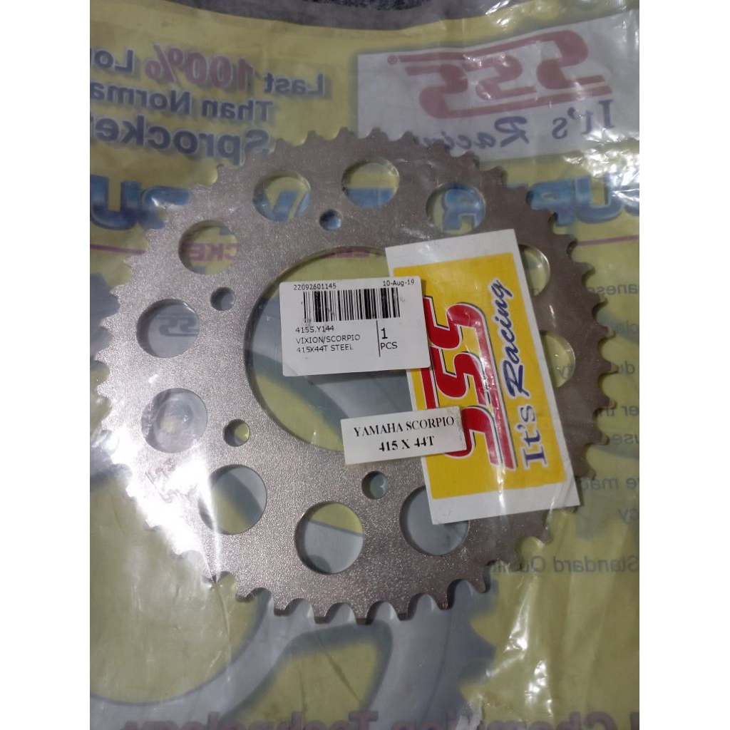 Gir SSS Scorpio Vixion 415 44 Tipis Original SSS Racing