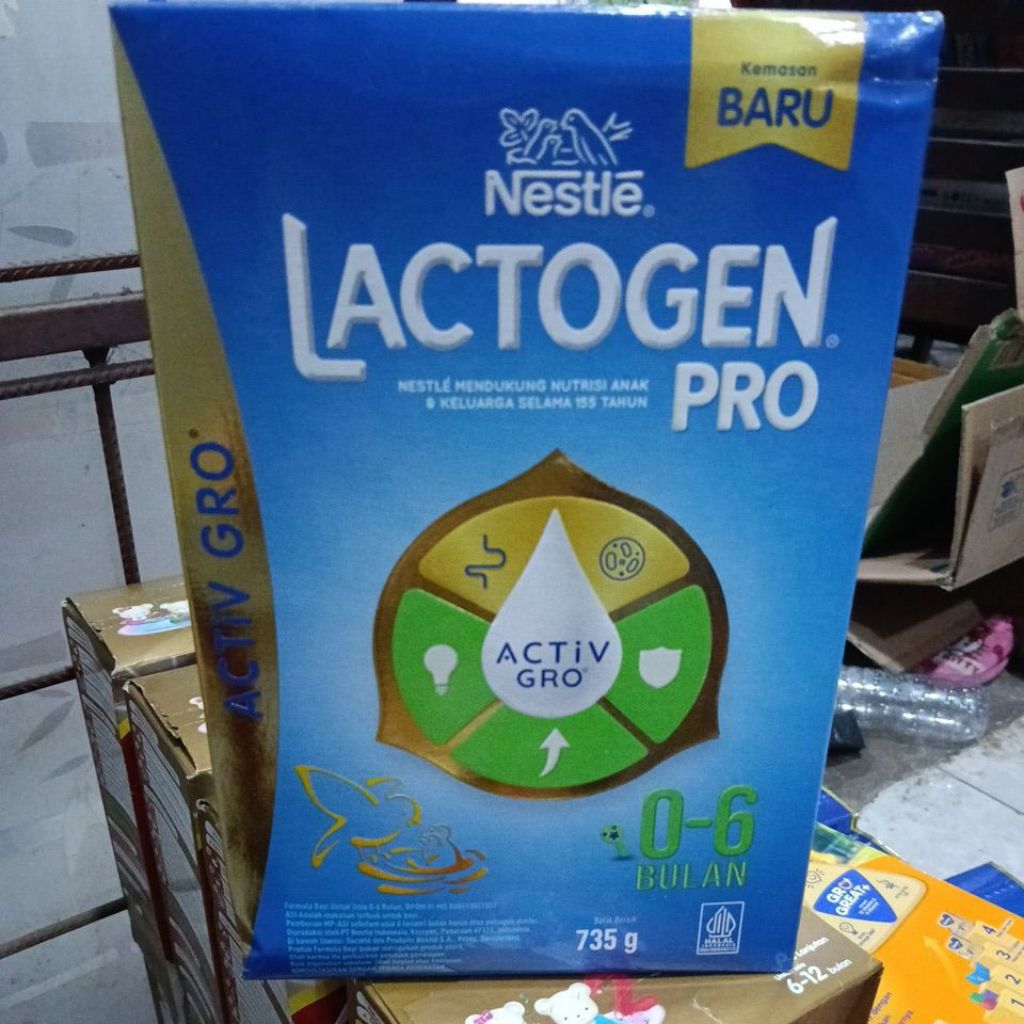 lactogen pro  1  0-6 bulan  735g