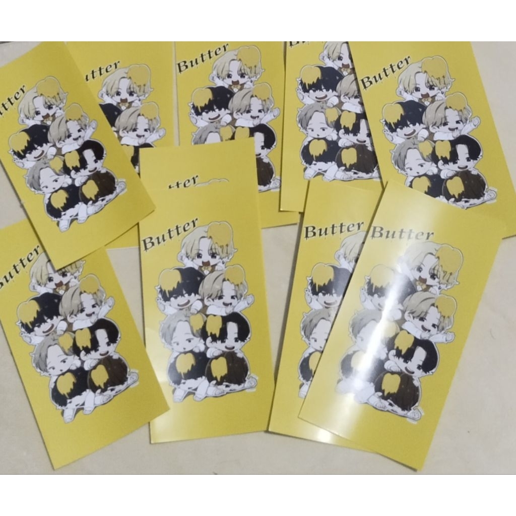 

Sticker BTS BUTTER 7 Member Art Premium