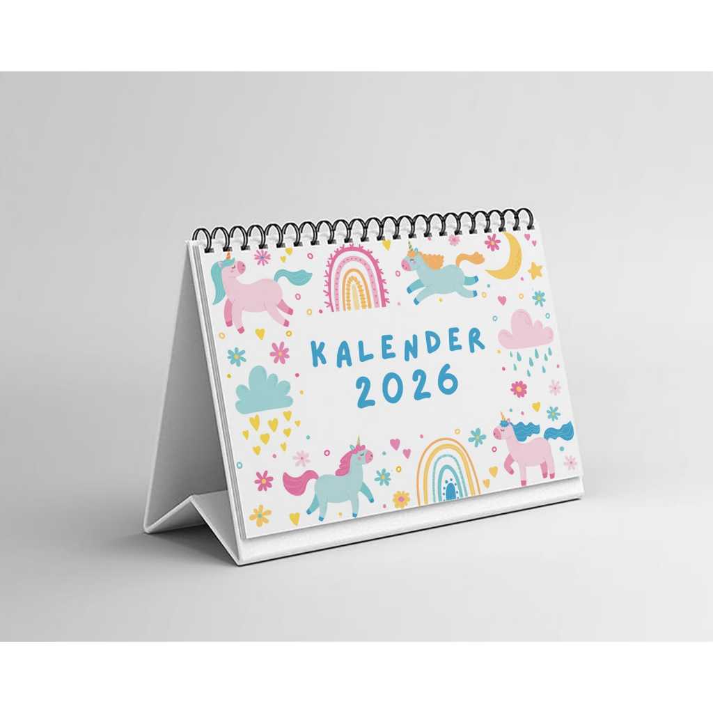 

KALENDER 2026 / KALENDER MEJA 2026 / KALENDER A6 2026 / KALENDER TAHUN 2026 10 X 15 CM by. TOOKE