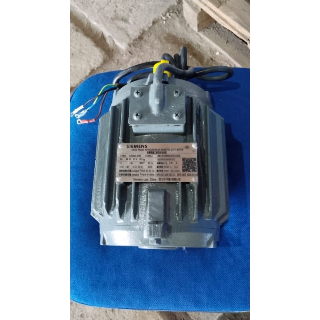 dinamo siemens 3phase 1100 watt dinamo motor gred 1