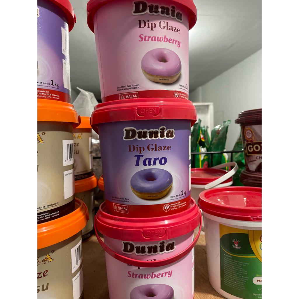 

Dunia DIp GLaze Strawberry 1kg