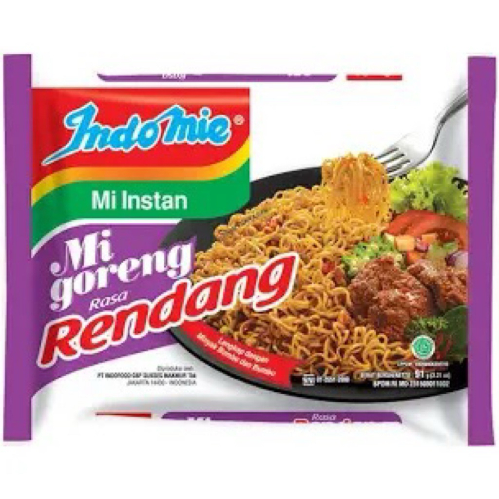 

mie goreng rendang
