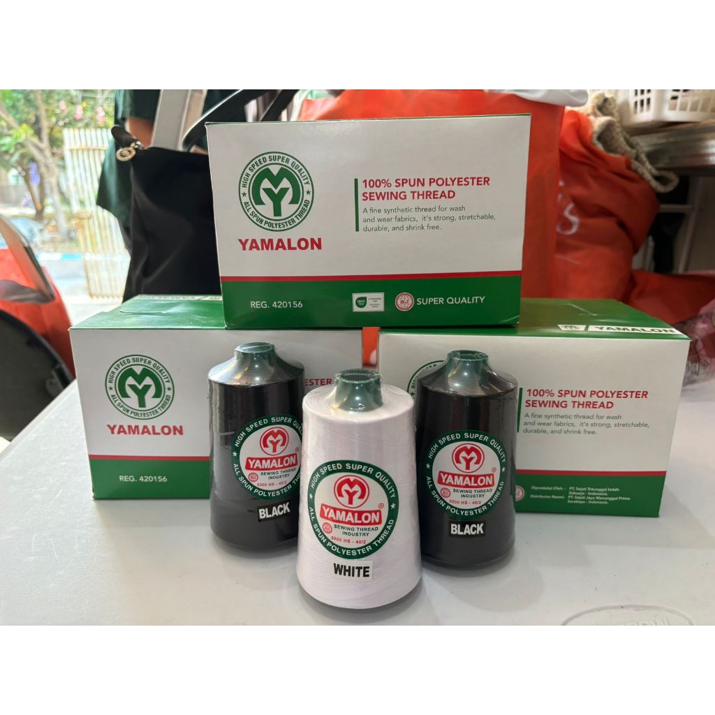 Benang Jahit Cone Besar YAMALON 500/ benang yamalon (5000 yard)