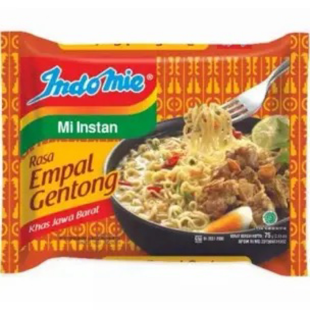 

indomie empal gentong