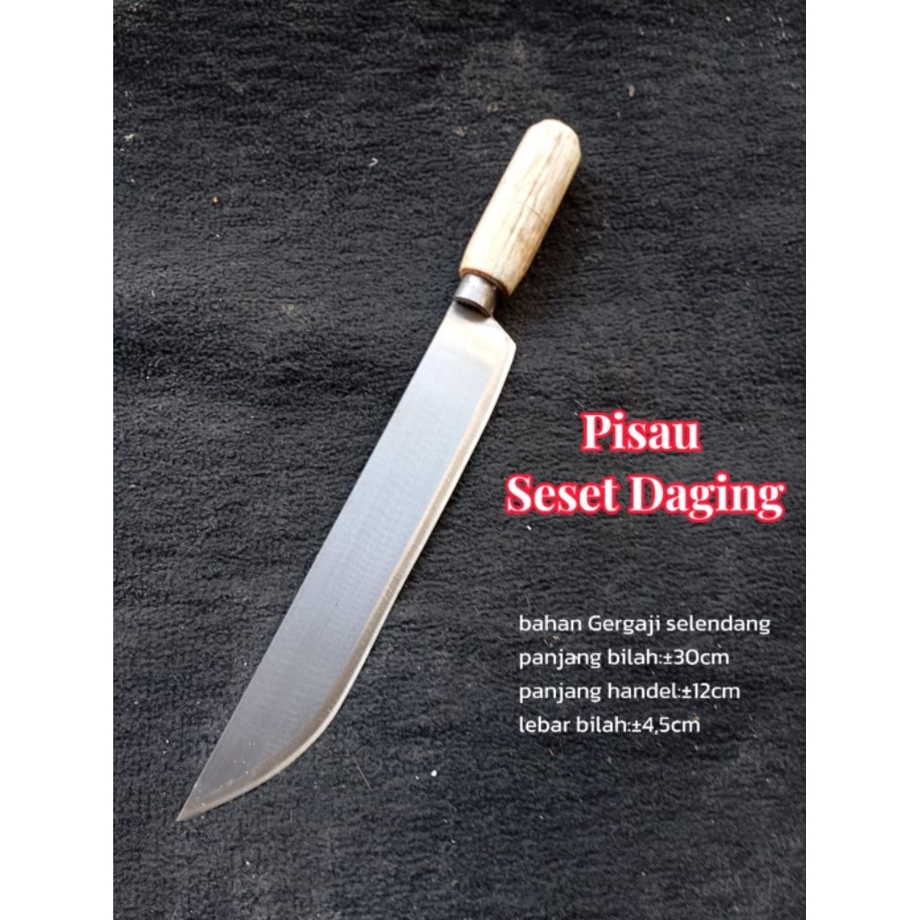 PISAU TEMPE / PISAU SEMANGKA BAHAN BAJA PLAT GERGAJI