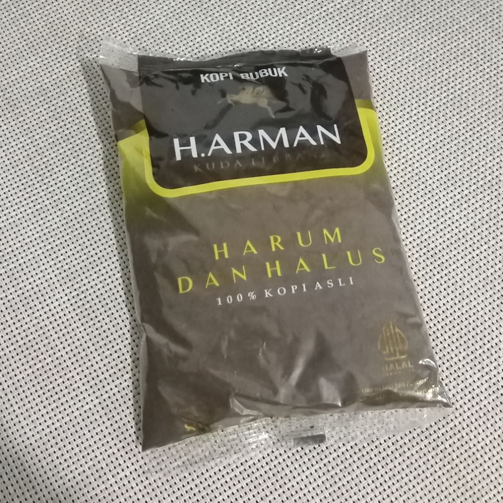 

KOPI Bubuk H.ARMAN Kuda Terbang 100% Biji Kopi Asli Tanpa Campuran Padang Sumbar Netto 80 gr