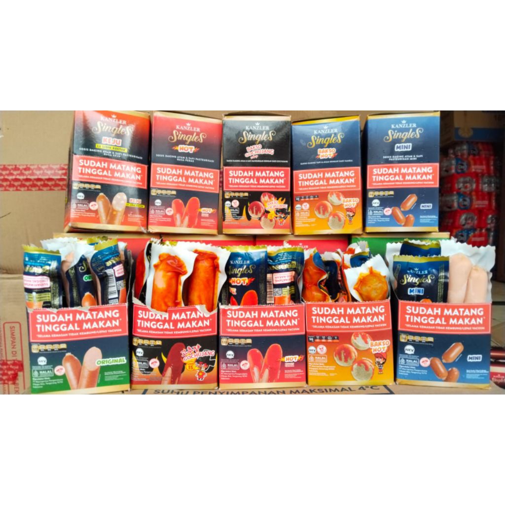 

Sosis Kanzler All Variant - Sosis Kanzler 1 box All Variant