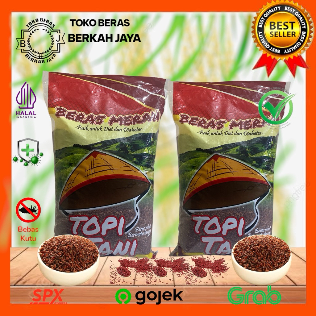 

Beras Merah Organik 3kg 5kg 10kg