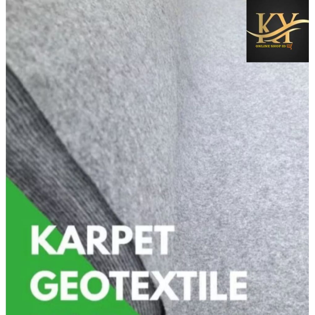 Karpet Geotextile Non Woven 100x200cm | Karpet Dinding Tebal | Peredam Suara Ruangan