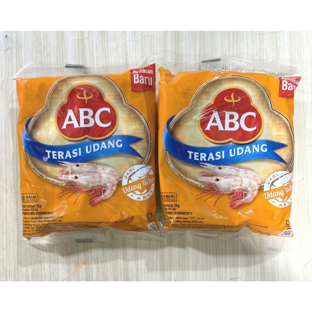

ABC Terasi Udang Sachet 76 gram (20 x 3.8gr)