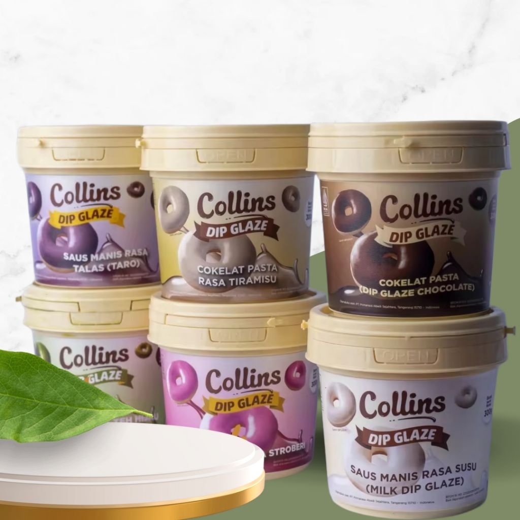 

COLLINS DIP GLAZE 1 KG DISKON PROMO