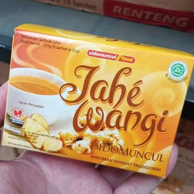 

Jahe Wangi 1 box isi 5 sachet dari Sidomuncul