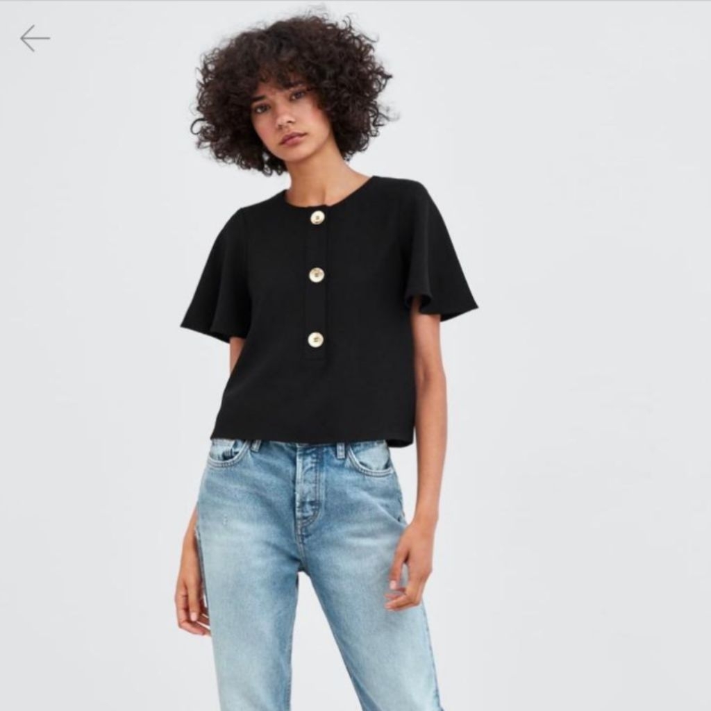 Zara TRF blouse