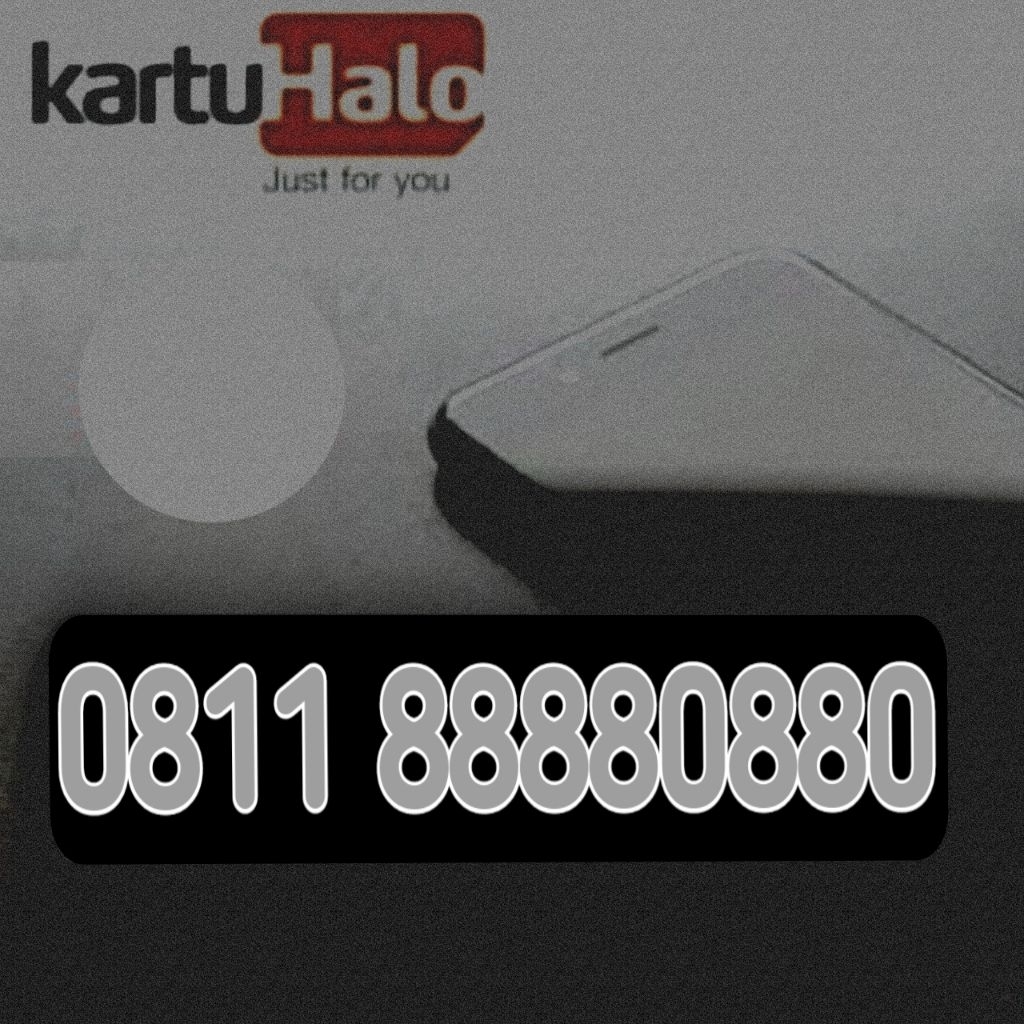 NOMOR CANTIK KARTU HALO NAIK ANGKA DOUBLE RIBUAN 0811 88880880