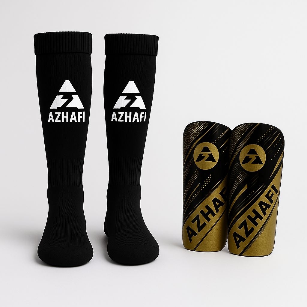 Paket Kaos Kaki & Deker Original AZHAFI Kaos Kaki Panjang Deker Tebal