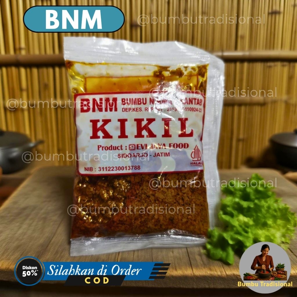 

BNM / Bumbu KIKIL / Bumbu Nikmat Murah / Bumbu Masak Instan