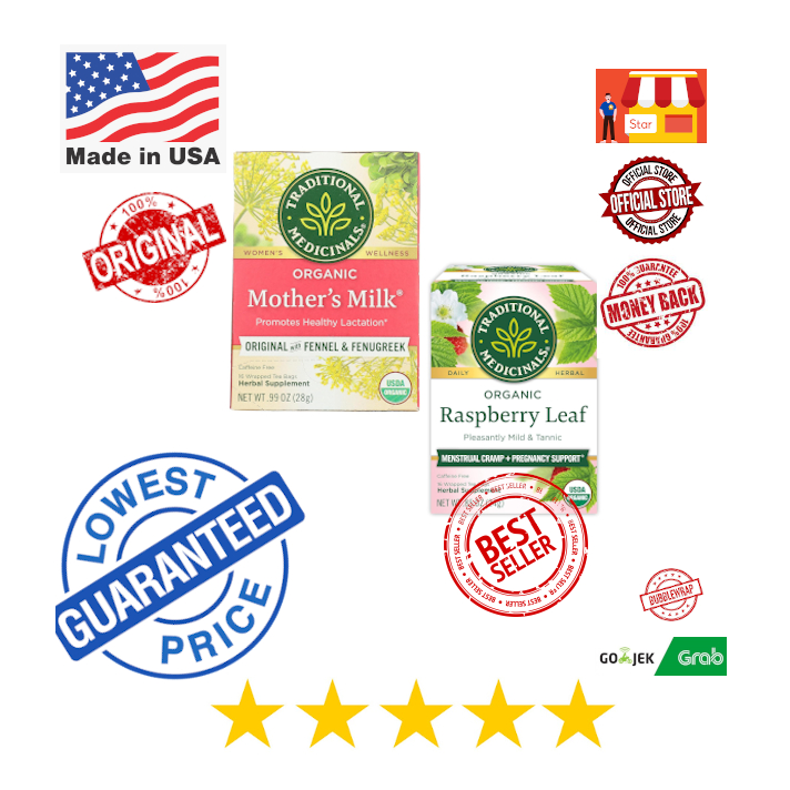 

Traditional Medicinals USA | Organic | Mother's Milk | Spearmint | Raspberry Leaf | Herbal Tea Bags | Caffeine Free | Healthy Lactation in Breastfeeding Moms | Everyday Wellness | Healthy & Refreshing | Eases Menstrual Cramps & Healthy Pregnancy