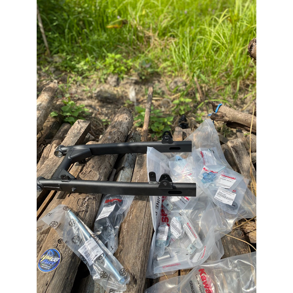swingarm arm w175 original komplit set as depan arm w175 original