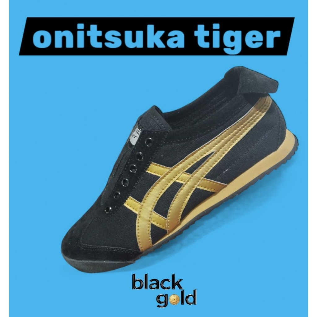 sepatu pria onitsuka tiger slip-on dan tali pria dan wanita
