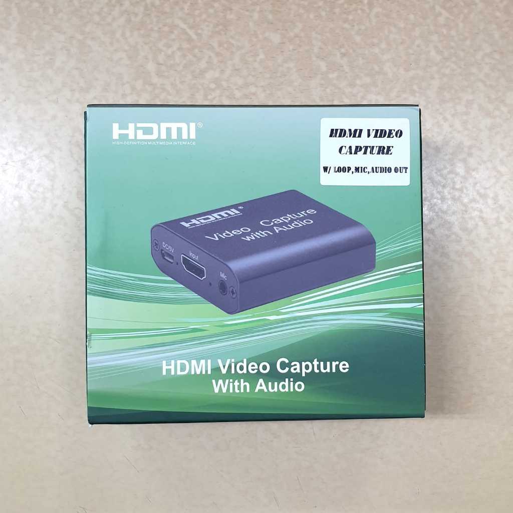 HDMI Video Capture with loop + audio