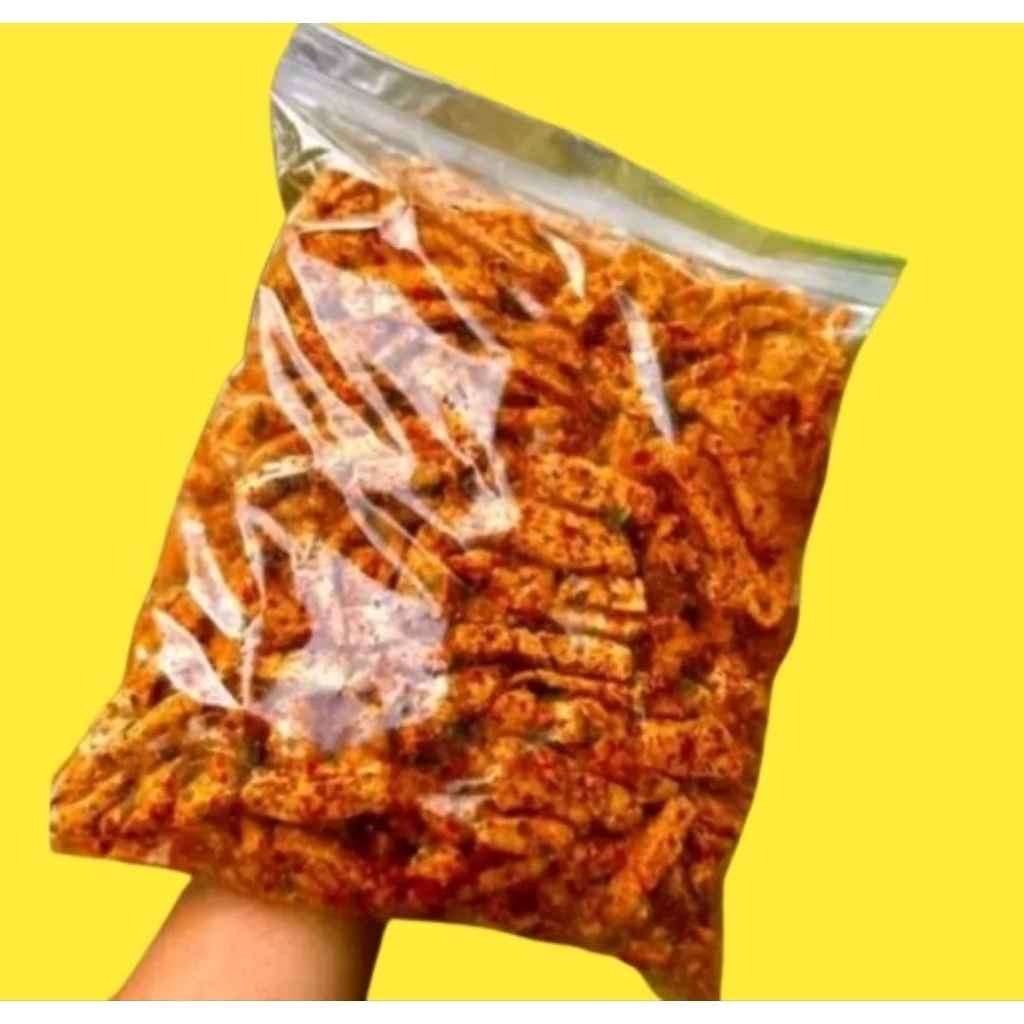 

basreng stik orizinal daun jeruk250g/basreng piral/basreng koin