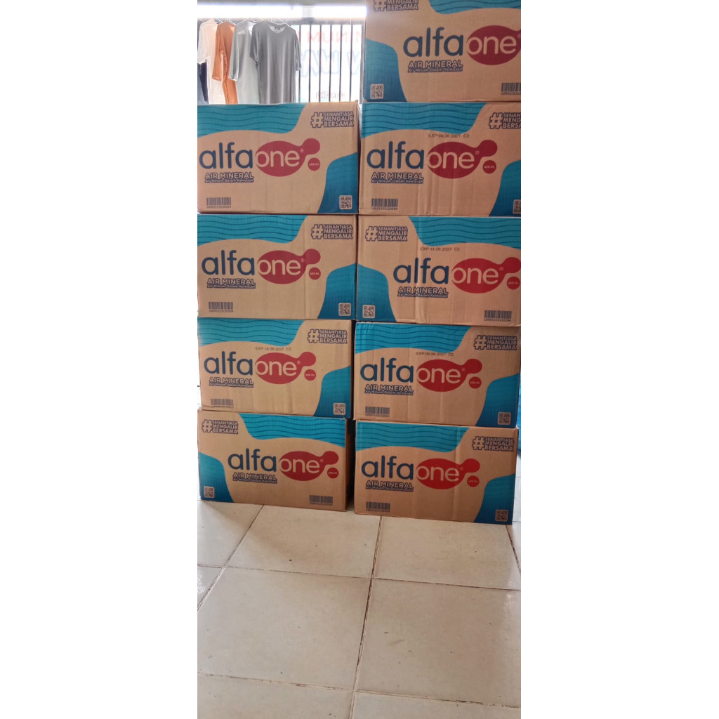 

alfaone 580ml-1 dus isi 24 botol