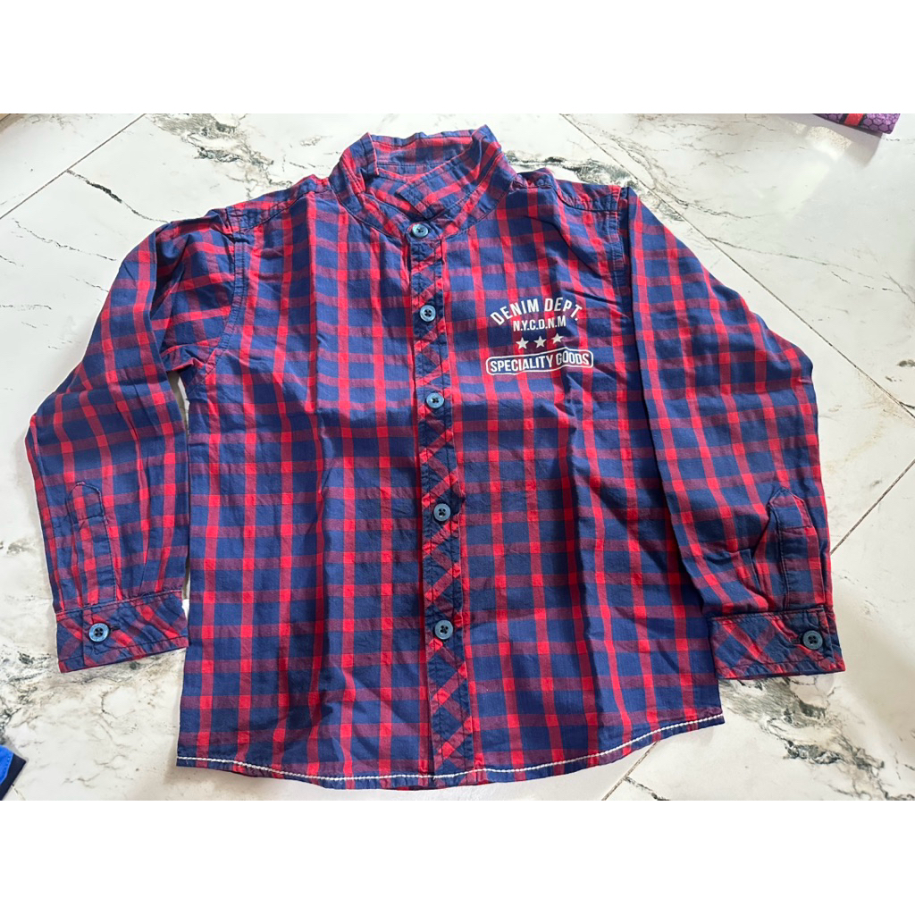 Preloved kemeja anak donald duck